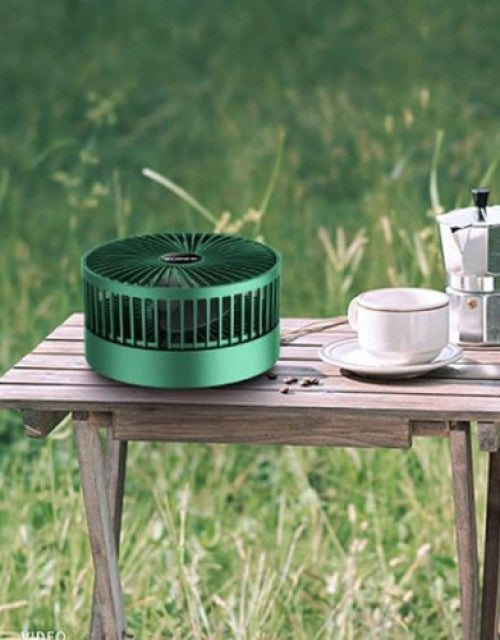 Rechargeable Telescopic Desk Fan – Silent Air Circulator for Ultimate Comfort